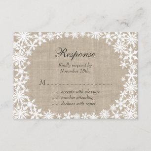 Laço do inverno na serapilheira RSVP