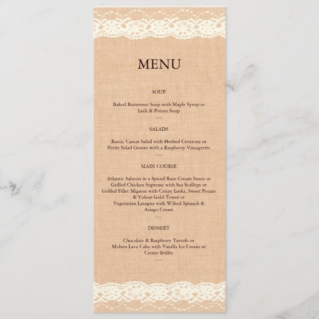 Laço do marfim & menu de serapilheira da luz (Frente)