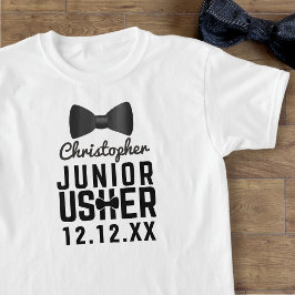Laço Preto Júnior Ushers Camisa Branca