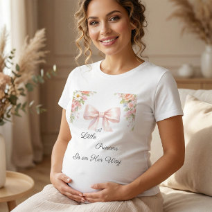 Laço Rosa Coquete Princesinha Chá de Bebê Menina