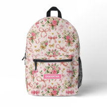 Laço Rosa Personalizado Coquette