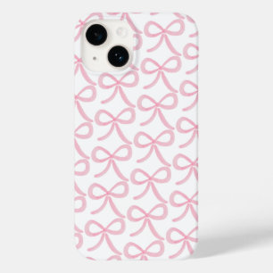 Laços Rosa Coquette Preppy