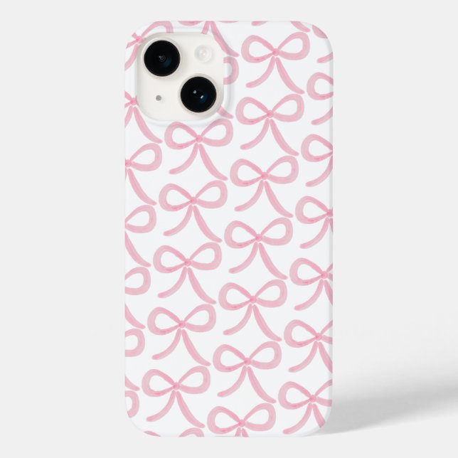 Laços Rosa Coquette Preppy (Verso)