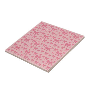 Laços Rosa de Tulipa da Moda em Rosa Boho Chic