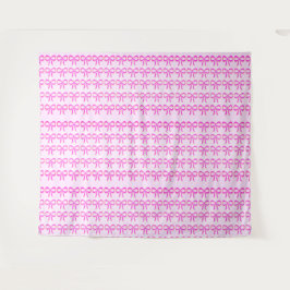 Laços Rosa Extra Grande Tapeçaria 223 cm x 264 cm