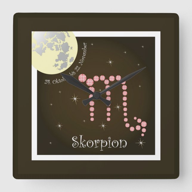 Lacrau 24. outubro até 22. novembro relógio (Frente)