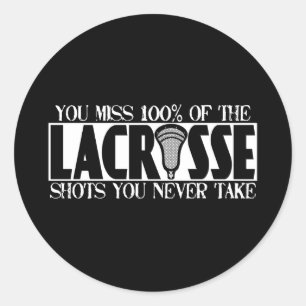 Lacrosse uma etiqueta de NeverShoot