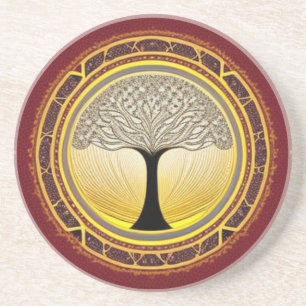 Lacy Tree of Life Porta copos