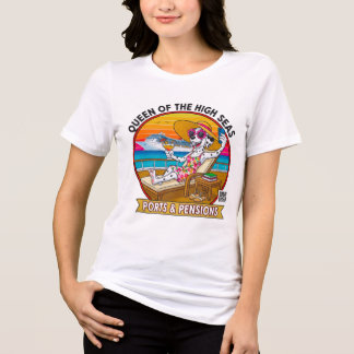 Ladies Queen of The High Seas - Front Print