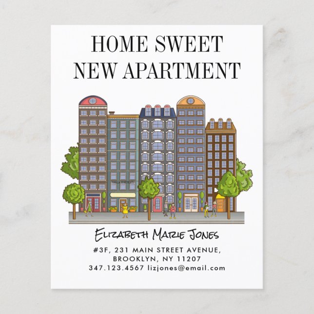 Lado do Orçamento Novo Apartamento da Cidade Movid (Frente)