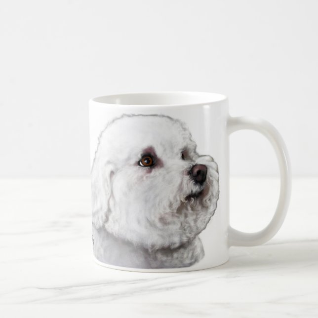 Lado sensível de Bizou a caneca de Bichon (Direita)