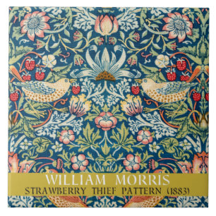 Ladrão de morango - Design de William Morris