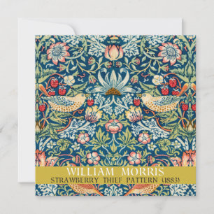 Ladrão de morango - Design de William Morris