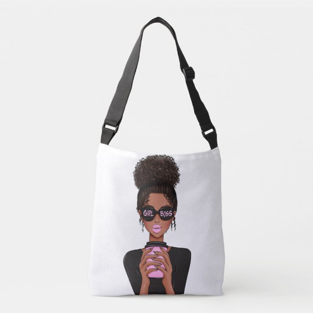 Lady Boss Life, Boss Babe Woman, Girl Boss Tote Ba (Frente)