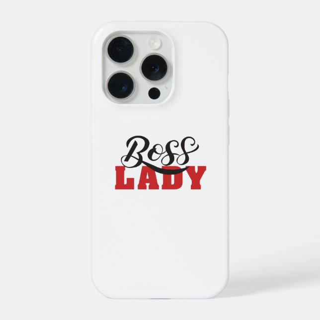 Lady Boss – Strong Confident Woman Design (Verso)