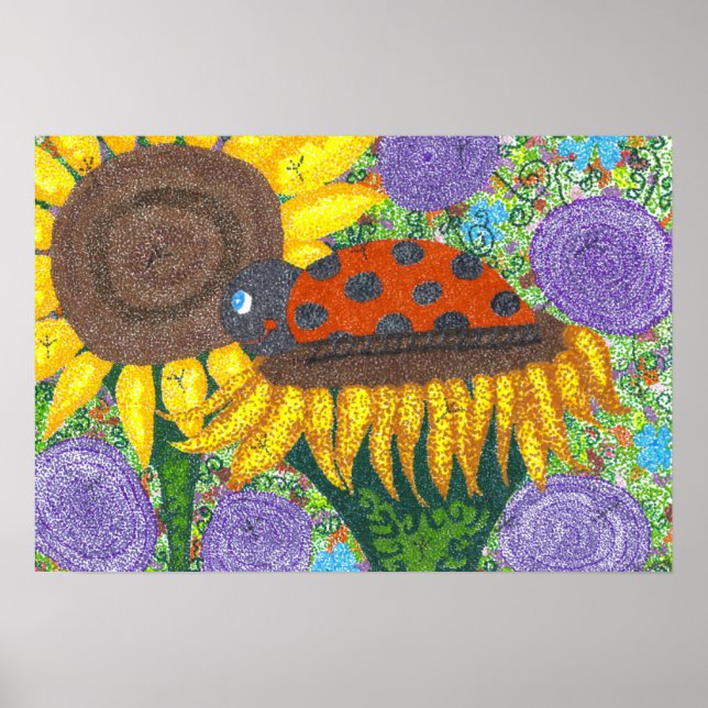 Lady Bug - Poster da Tarde (Frente)