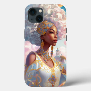 Lady In Surreal World African American Art