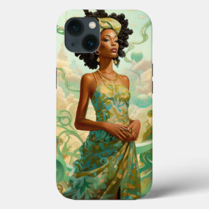 Lady In Surreal World African American Art