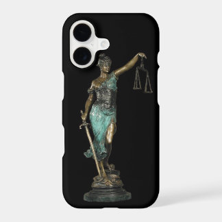 Lady Justice on Black Velvet