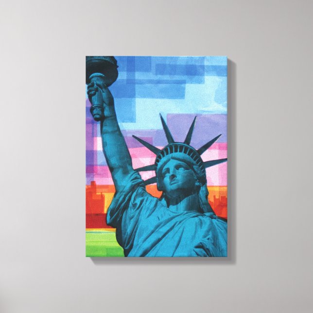 Lady Liberty Fine Art Impressão (Frente)