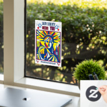 Lady Liberty precisa de você! oligarquia de luta d