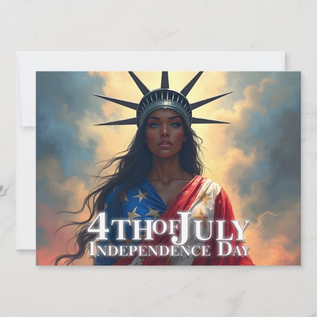 Lady Liberty Reimaginada – Uma Nova Face da Liberd (Frente)