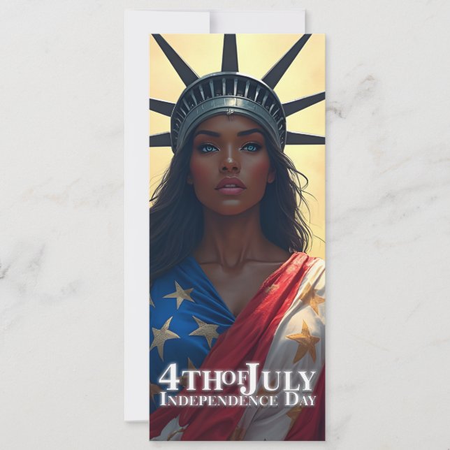 Lady Liberty Reimaginada – Uma Nova Face da Liberd (Frente)