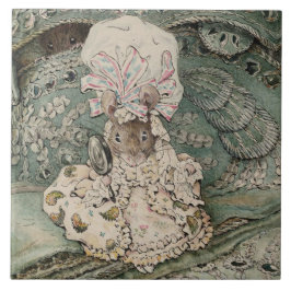Lady Mouse em um Boné Mob (por Beatrix Potter)