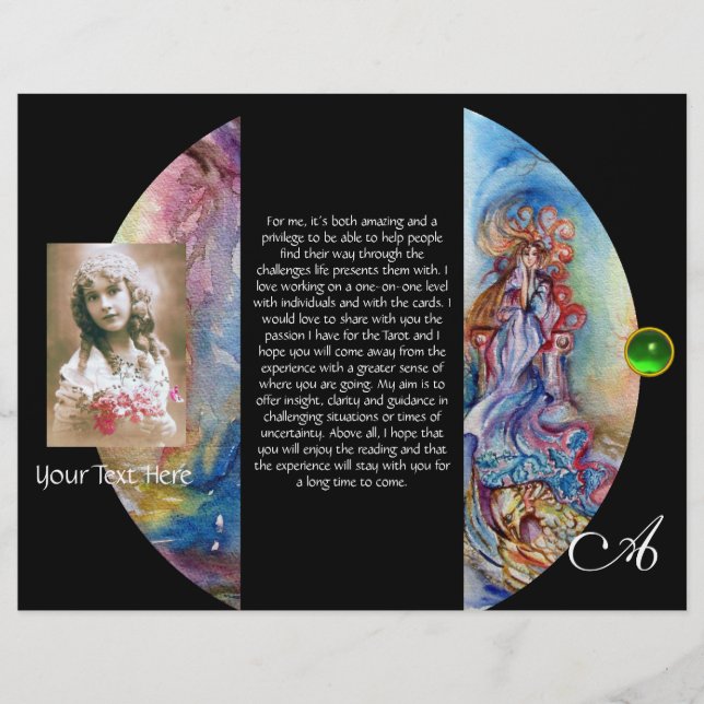 LADY OF LAKE MONOGRAM 3 vezes brochura (Frente)