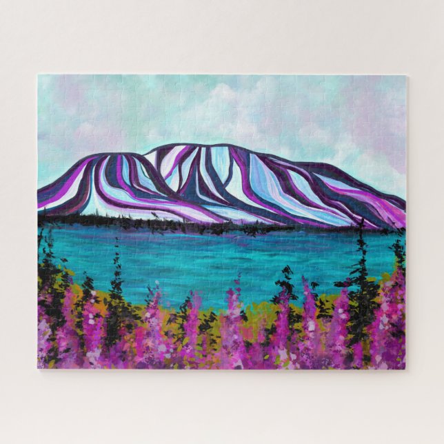 Lady Quebra-cabeça de dormir (Horizontal)