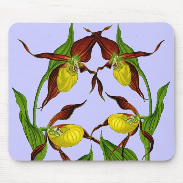 Lady Slippers Entwined Mousepad (Frente)