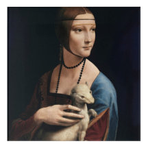 Lady with an Ermine por Leonardo da Vinci