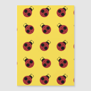 Ladybug 60s retro legal vermelho