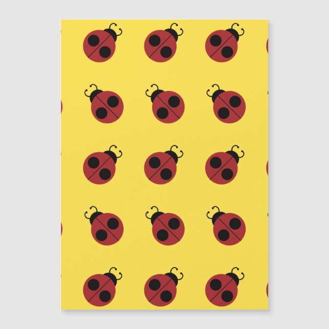 Ladybug 60s retro legal vermelho (Frente)