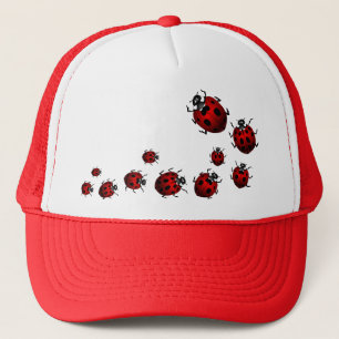 Ladybug Art Bonés Hats Ladybug Wildlife Art Hat