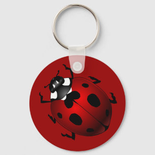 Ladybug Art Chaveiro Inseto Keepsasasasakeliggs Gi
