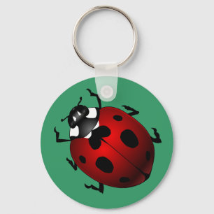 Ladybug Art Chaveiro Inseto Keepsasasasakeliggs Gi