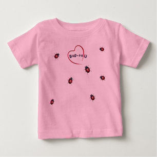 Ladybug - Fato De Bebê De Camisa T