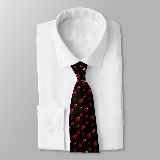 Ladybug Gravatas Ladybird Ladybug Neckties Persona (Amarrado)