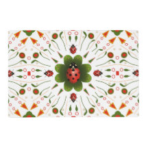 Ladybug Laminated Place Mat