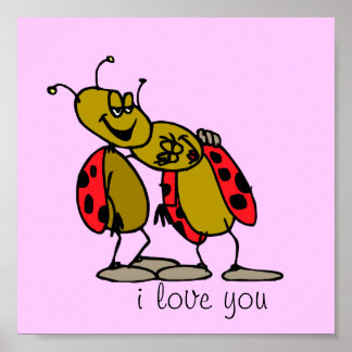 Ladybug Love Poster