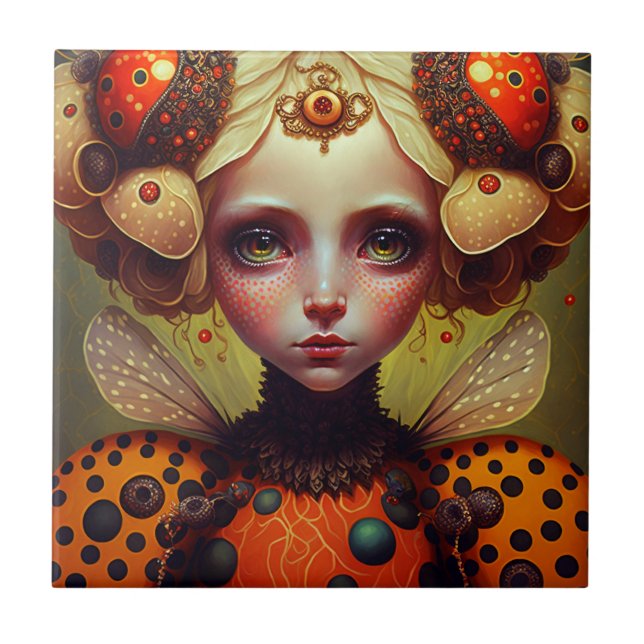 Ladybug Queen 2 Cute Fantasy Art (Frente)
