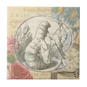 Lagarta da Terra das Maravilhas de Alice: Tenniel 