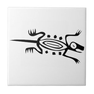 Lagarto, hieroglyph mexicano (Maya)