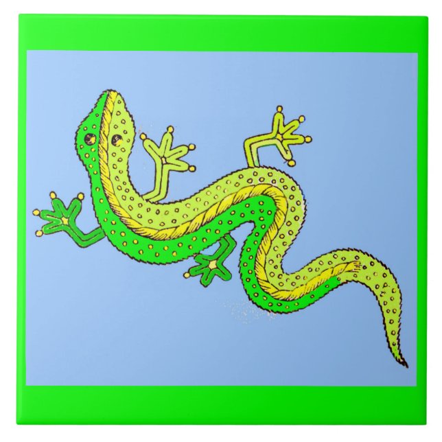 lagarto verde (Frente)