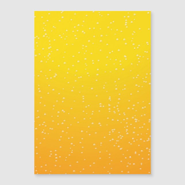 Lager Beer com bolhas pequenas (Frente)