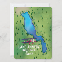 Lago Annecy, Alta Saboia, França