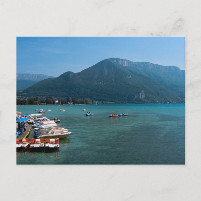 Lago Annecy, França - Cartão postal (Frente)