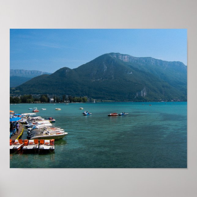 Lago Annecy, França - Poster (Frente)