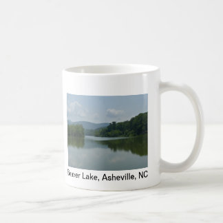 Lago beaver, Asheville, caneca de café do NC